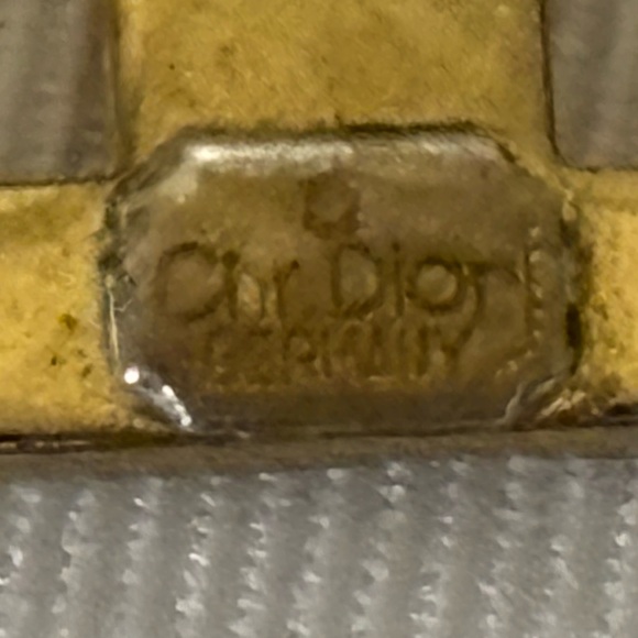 Christian Dior Vintage 18 K Gold plated CD Logo Necklace - Picture 5 of 7